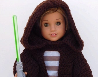 Star Wars Inspired Jedi Robe for American Girl Dolls