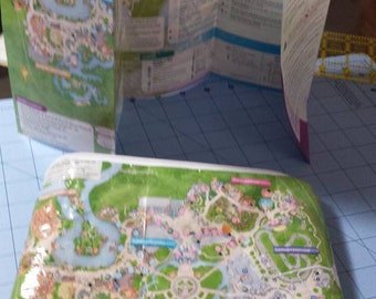 Got Maps? map Clutch / Disney map zippered pouch/ Magic Kingdom map bag/Disney Land map clutch / Disney Parks