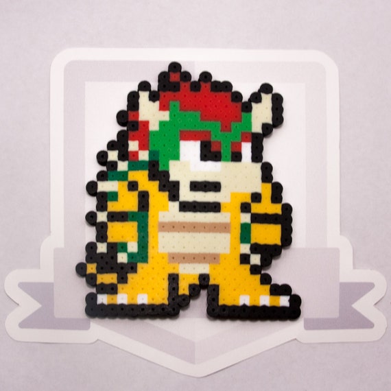 Bowser Perler Bead Sprite Super Smash Bros. by TheSpritesmith