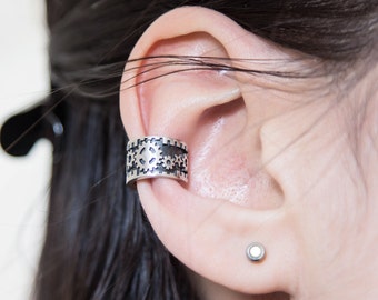 SteamPunk ear cuff | Little StaemPunk ear cuff | Cog ear cuff