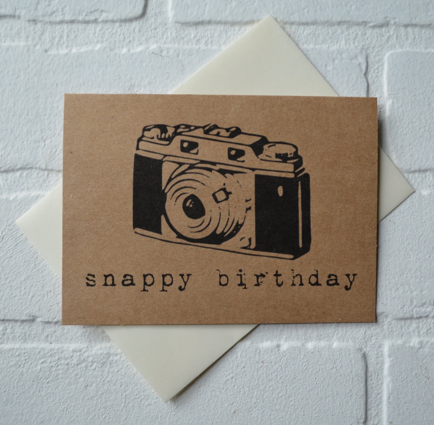 RETRO CAMERA birthday card snappy birthday card happy BIRTHDAY