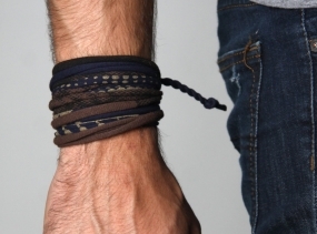 Mens Bracelet, Wrap Bracelet, Mens, Birthday Gift, Stocking Stuffer, Gift, Jewelry, Bracelets, Hipster, Mens Gifts, Bohemian Jewelry, Tribal