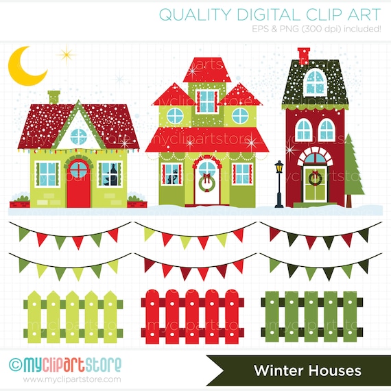 winter house clipart - photo #34
