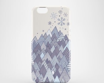 Winter Dreams mobile phone case / iPhone 7, iPhone 7 Plus, iPhone SE, iPhone 6S, iPhone 6, iPhone 5S, iPhone 5 / Christmas phone case