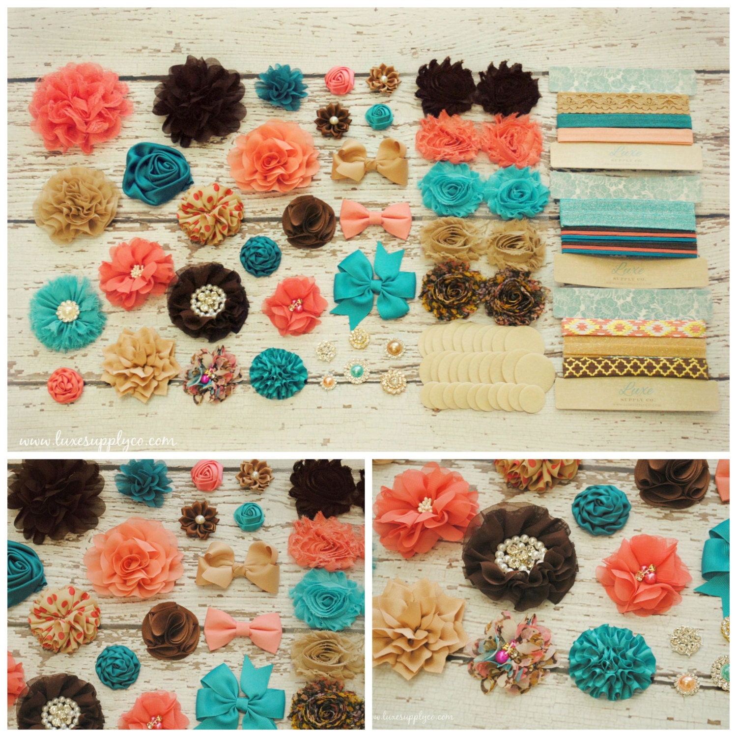 DIY Headband Making Kit Trendy Autumn Baby Shower Headband