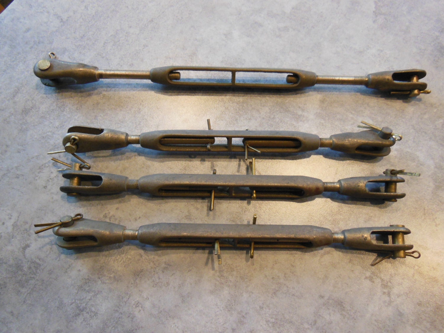 Vintage Silicon Bronze Turnbuckle 1950's Nautical