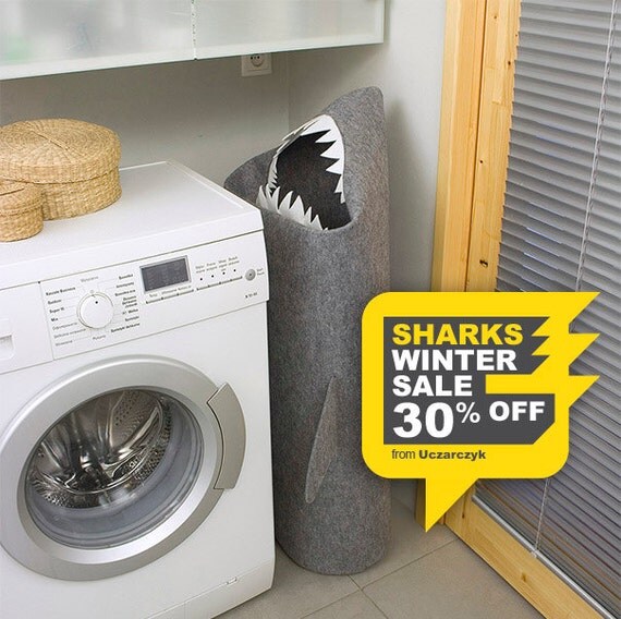 shark storage basket