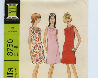 Sack dress pattern | Etsy