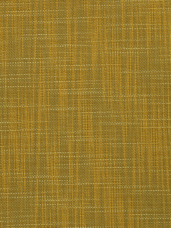 Dark Yellow Textured Upholstery Fabric Solid Color Fabric