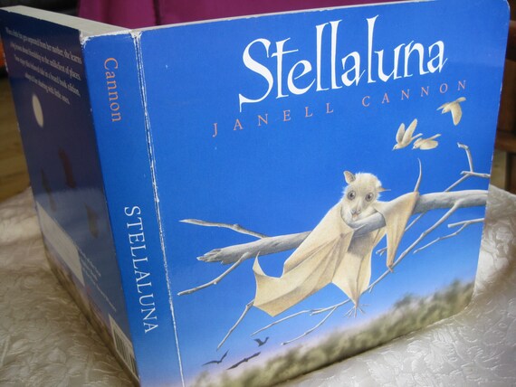 1993 Stellaluna Board book Janell Cannon Good to very good