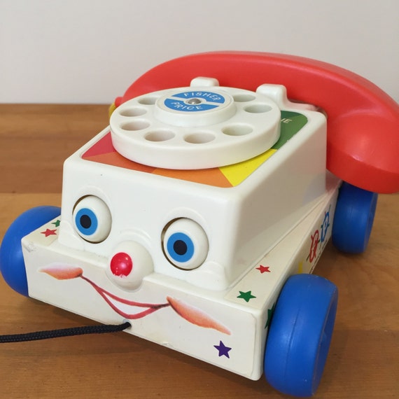 fisher price telephone vintage