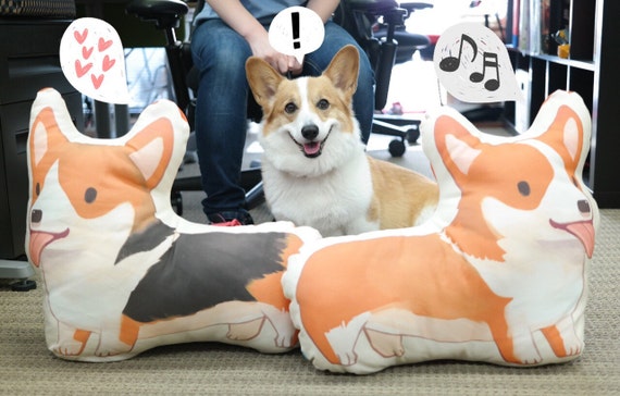 giant corgi plush