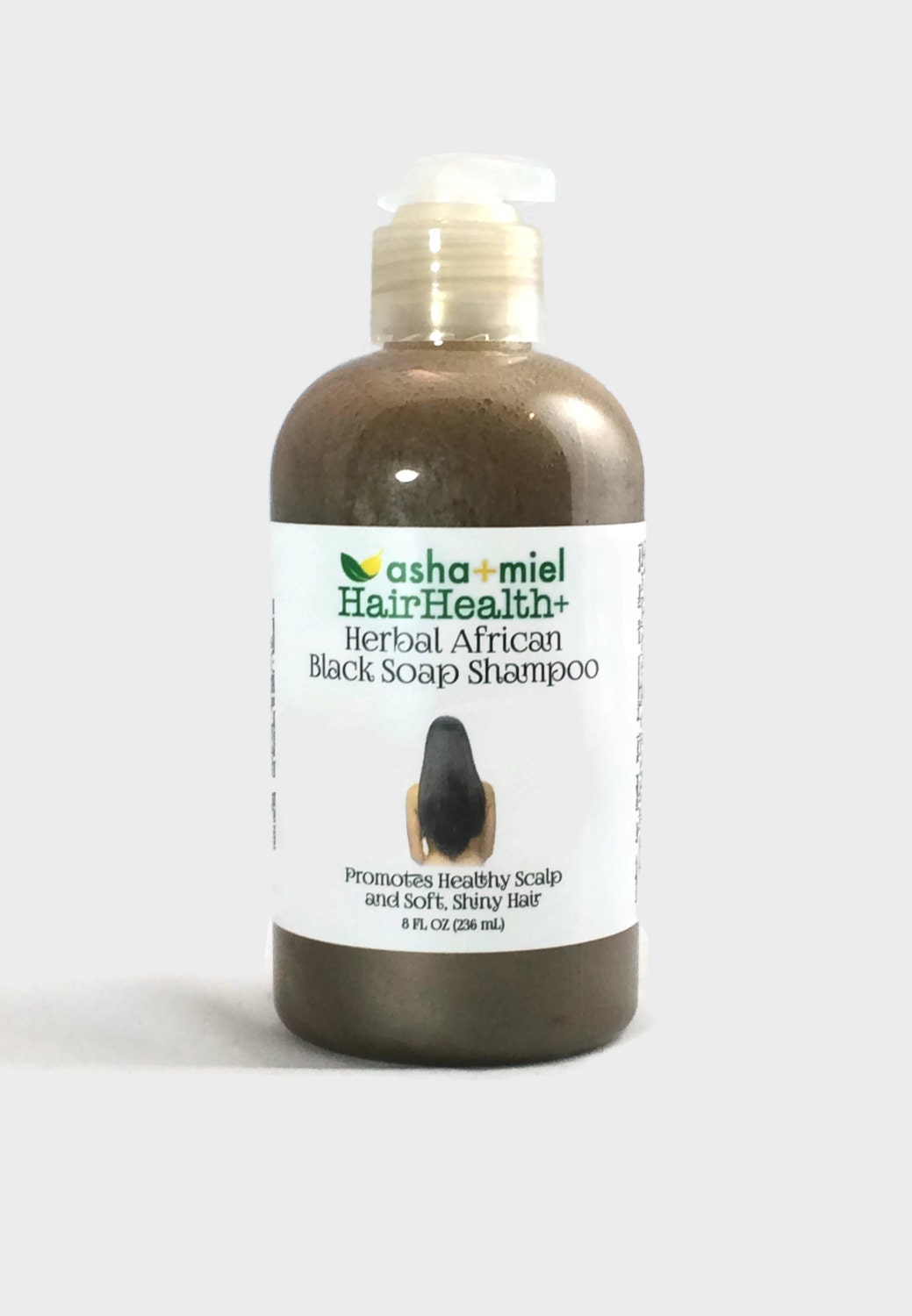 8 oz Hair Health African Black Soap Shampoo Hair Growth 26