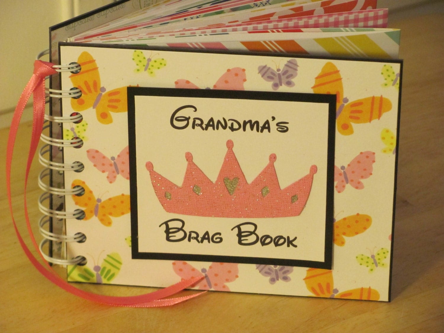 Grandma’s Brag Book Photo Album Scrapbook keepsake