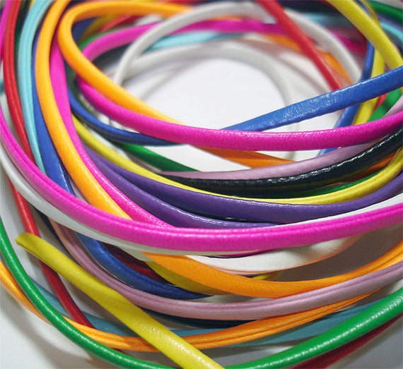 11Pc. Vinyl Cord Bundle //Vinyl Cord strands 3MM X