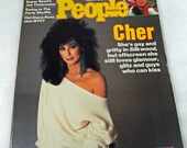 1984 Collectible Magazine, CHER Cover, Silkwood movie, Joe Theismann, Curly Shuffle, Diana Ross People Magazine #67 1984 Collectible Magazine, CHER Cover, Silkwood movie, Joe Theismann, Curly Shuffle, Diana Ross People Magazine #67