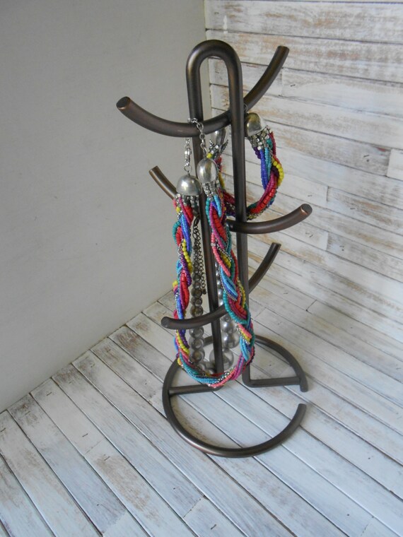 Iron Mug Tree Coffee Bar Mug Holder Iron Jewelry Stand