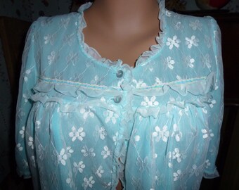 Prova vintage 60's nylon peignoir