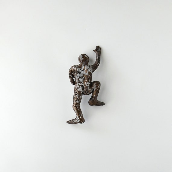 miniature mountain climber figures