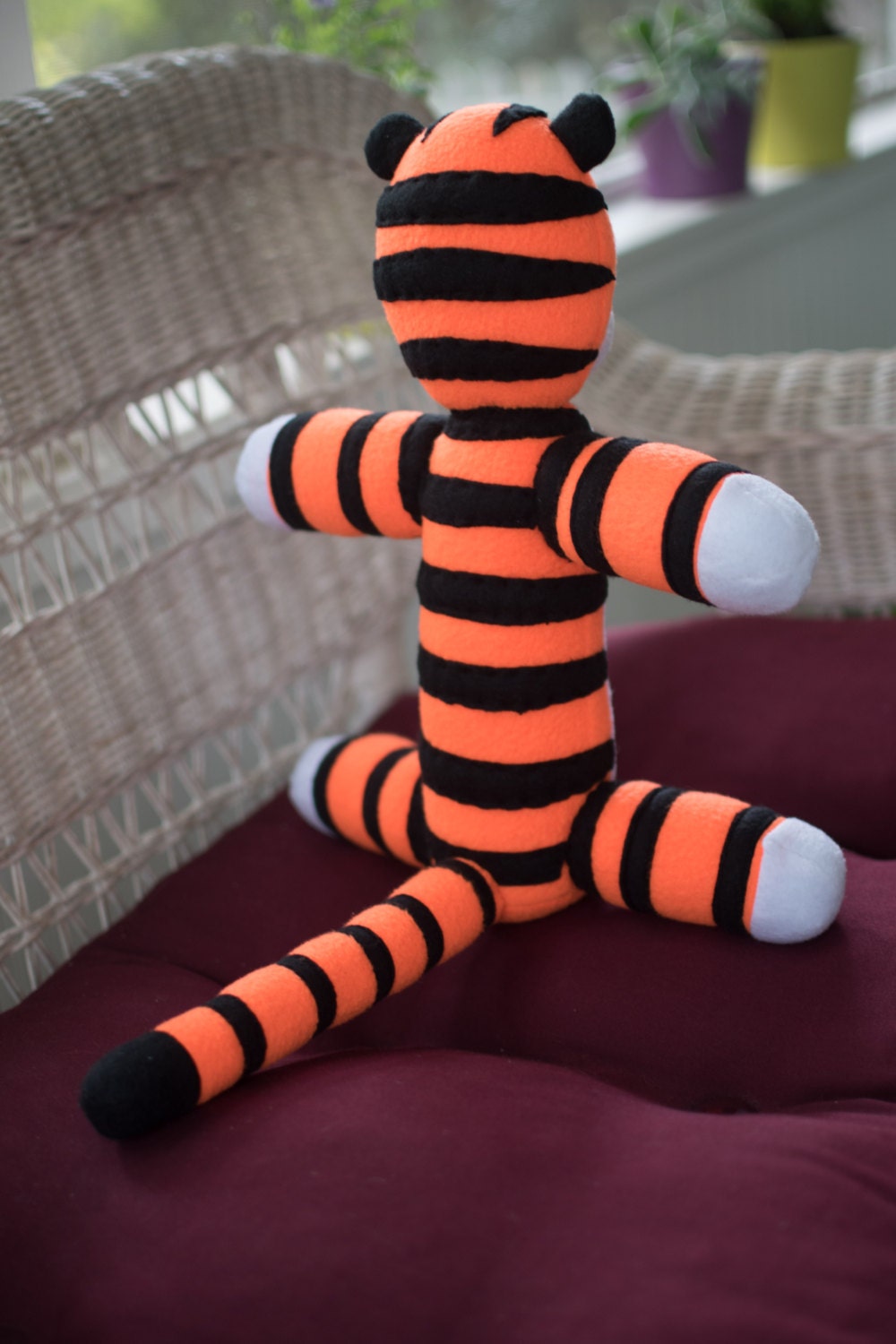 stuffed hobbes doll