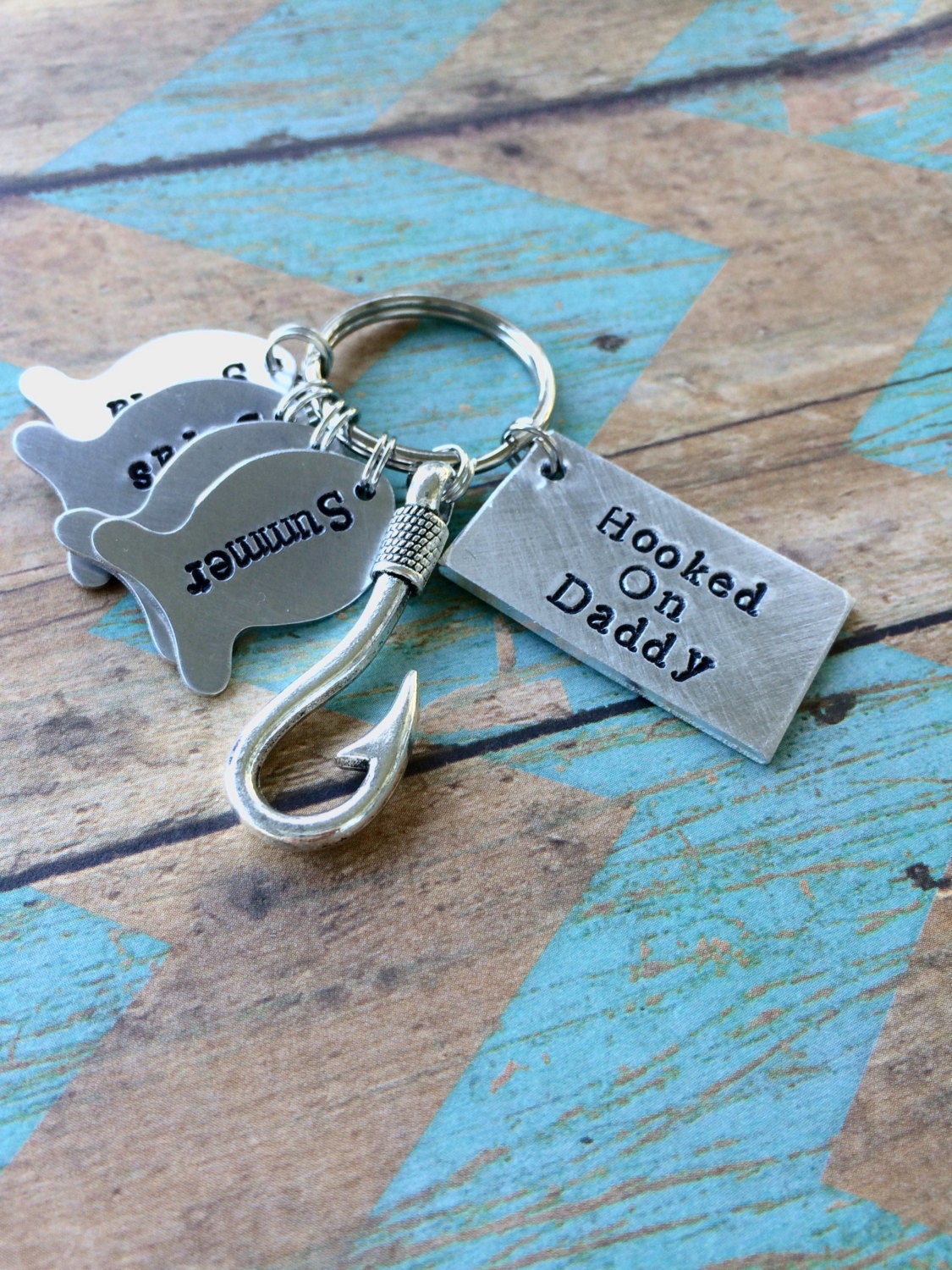 Download Daddy Keychain Father's Day Gift dads best catch