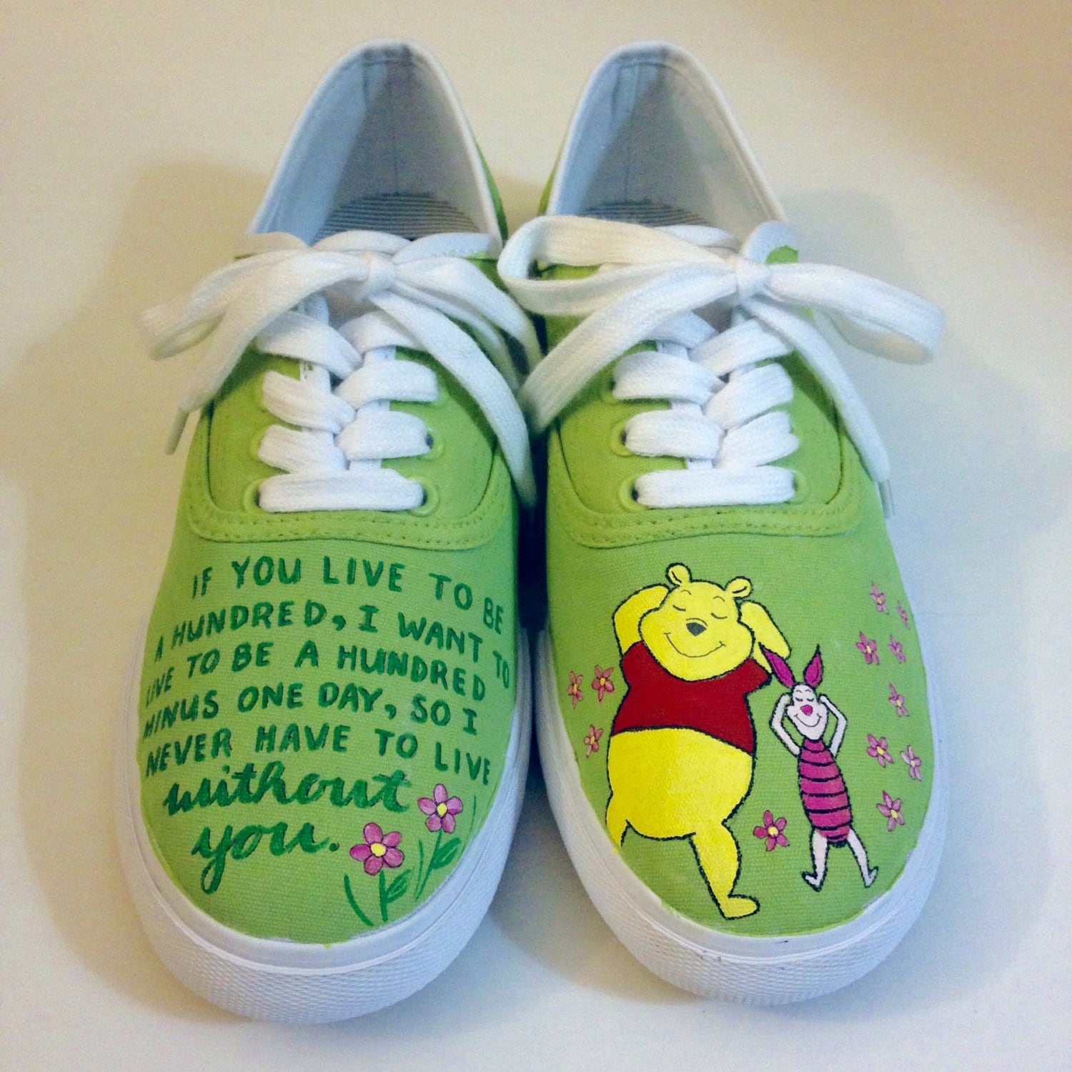 Winnie The Pooh Inspired Shoes