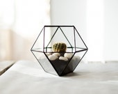 glass terrarium "cuboctahedron"