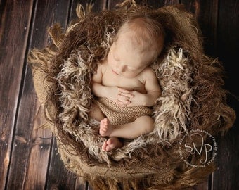 Photography Props Newborns Baby Photo Prop Basket Stuffer Layering Set Beige Brown Baby First Photo Prop Newborn Photography Prop