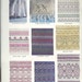 SMOCKING DESIGNS Book by Allyne Holland c. 1985 - Stitches - wave, straight, combinatins, decorative or embroidery, Picture & Geometric