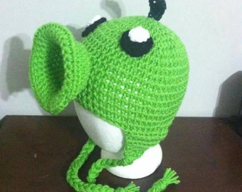 Pea Shooter Plants vs Zombies inspired hat