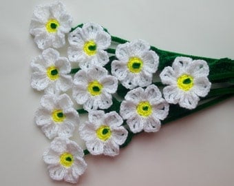 Unique crochet bouquet related items | Etsy