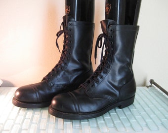 Steel Toe Combat Boots Size 12 BF Goodrich Punk Rock