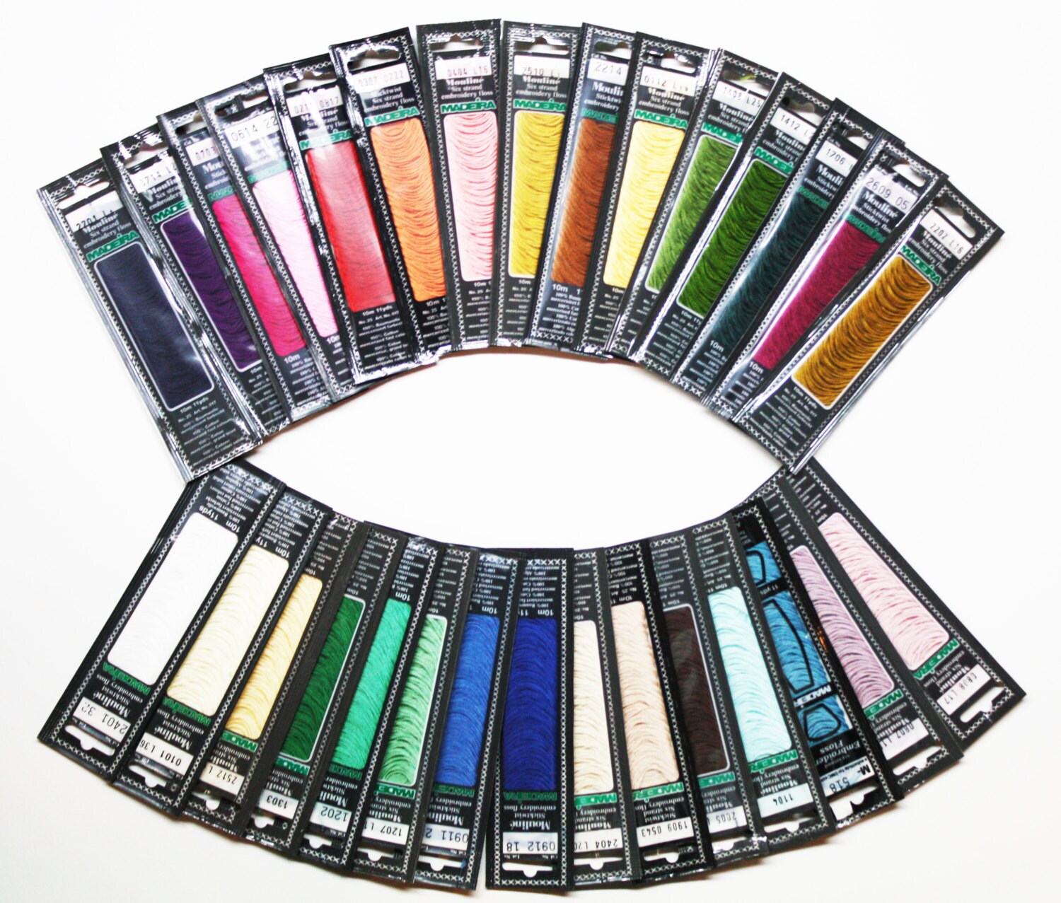 Madeira Mouline Six Strand Embroidery Floss .66 Each Madeira