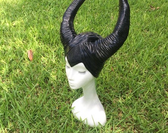 Maleficent horns hat
