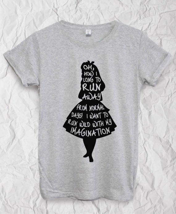 tee shirt alice in wonderland