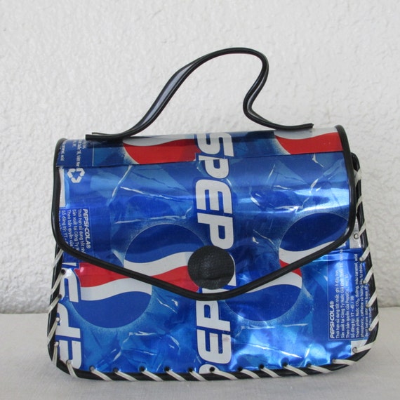 Pepsi Can Handbag Purse Upcycled