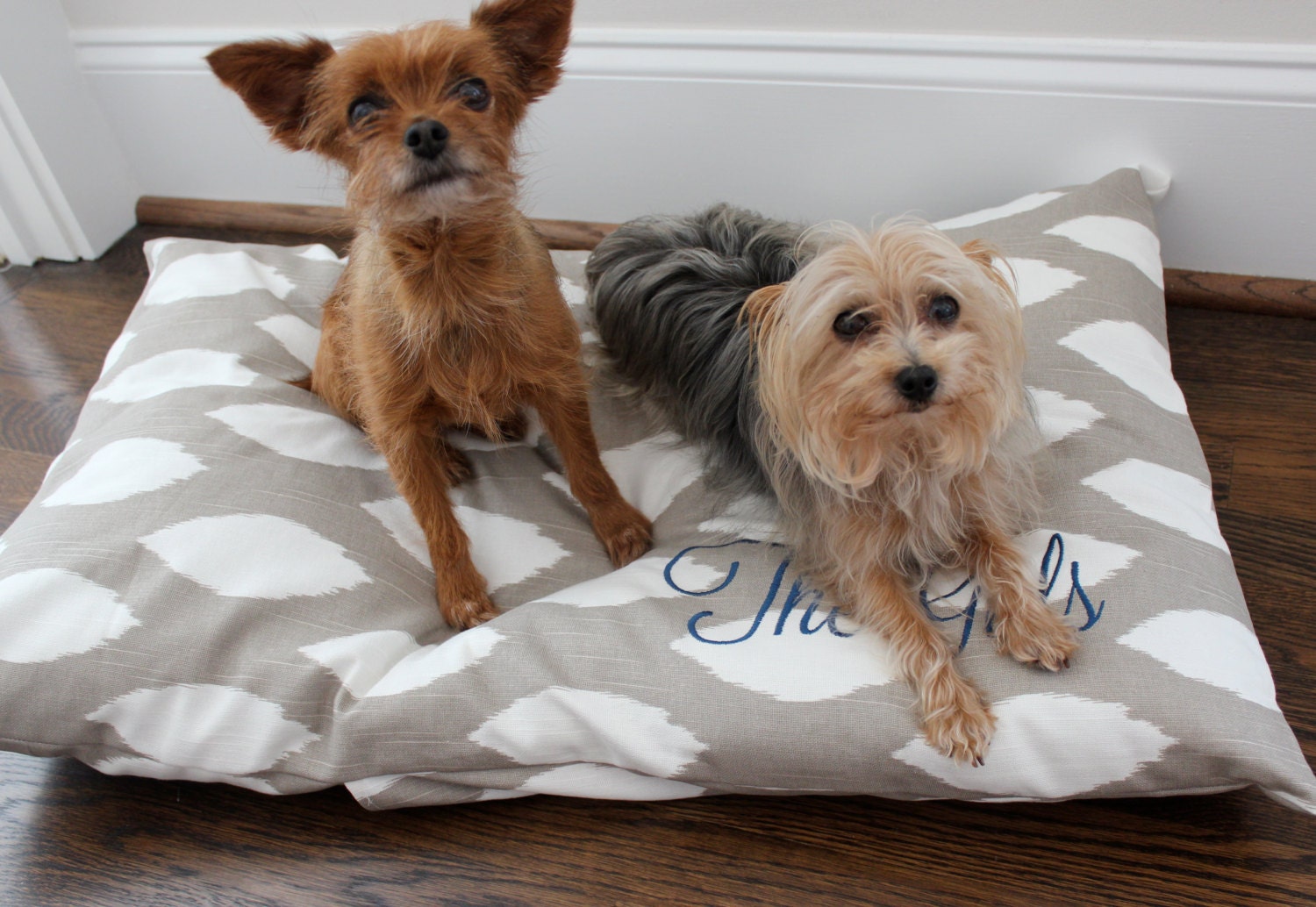 Pet Bed Cover Personalized Dog Pillow Cover Floor Pillow