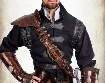Alchemist Baldric for LARP, action roleplaying and cosplay