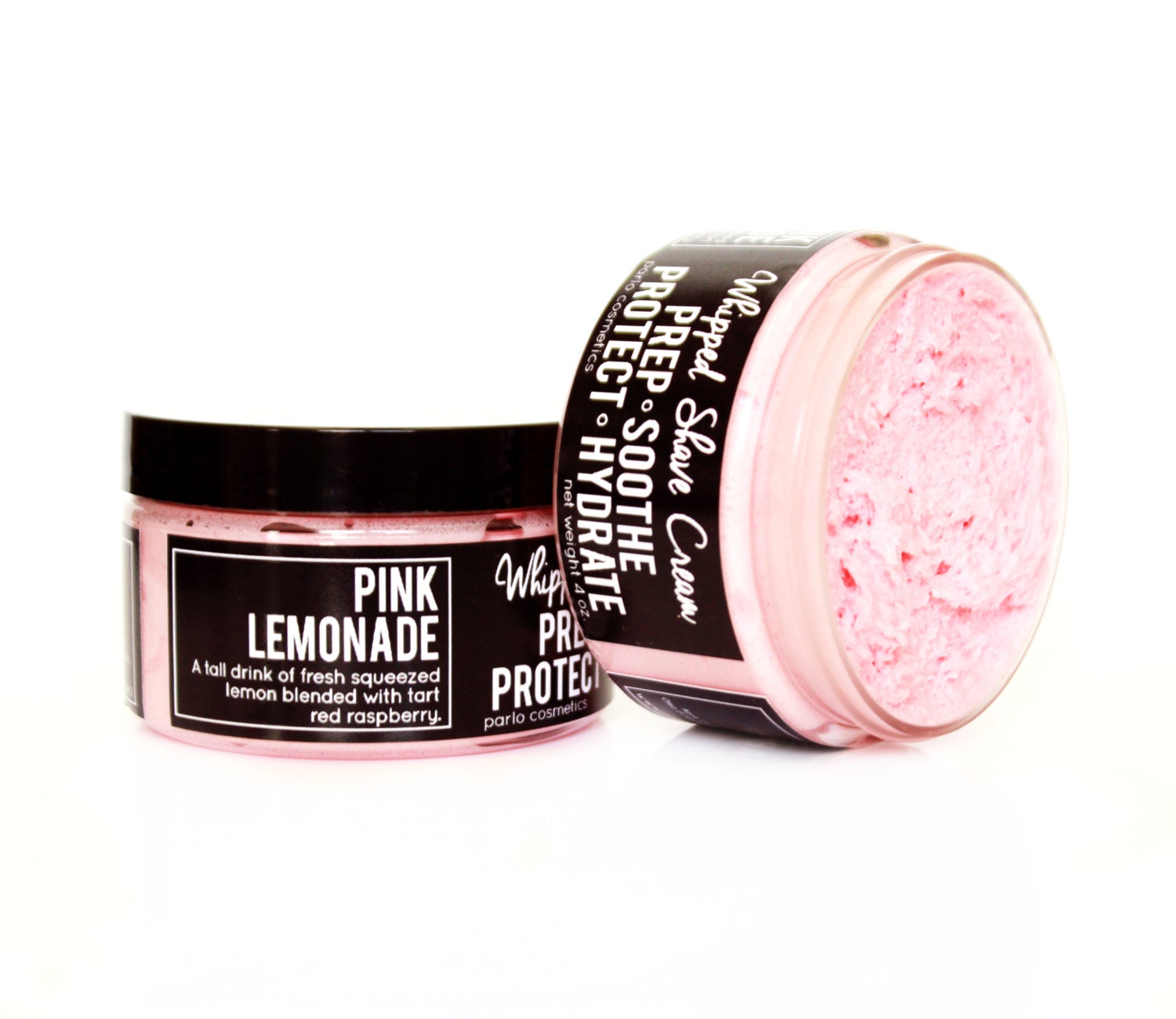 SALE Pink Lemonade Natural Shave Cream Vegan by ParloCosmetics