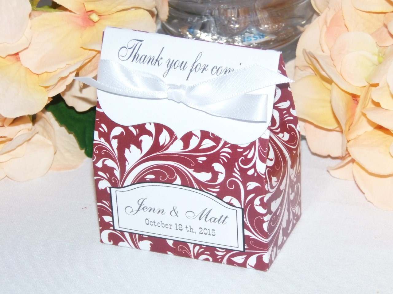 10 Personalized Favor Bags Candy Buffet Bag by DogwoodHillDesign