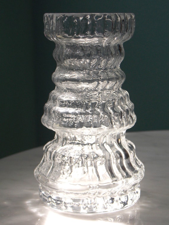 Rosenthal Vase Martin Freyer Glass Vase Germany by MidCenturyFLA