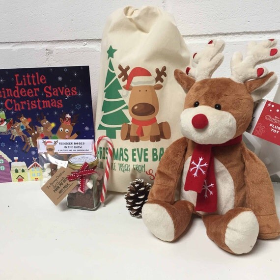 christmas eve pre filled gift bag soft plush by mikesrevivals christmas eve pre filled gift bag soft plush by mikesrevivals