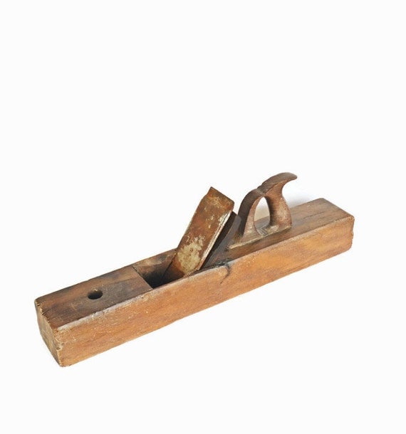 Wooden Hand Tool Carpenters Tool Wooden Hand by Vintassentials