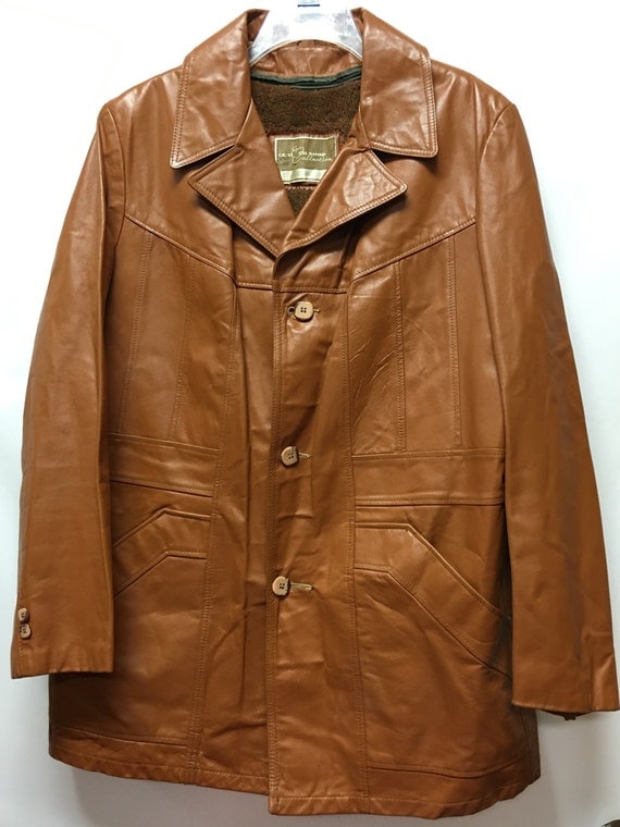 Vintage Sears Leather Shop Collection Jacket size 42