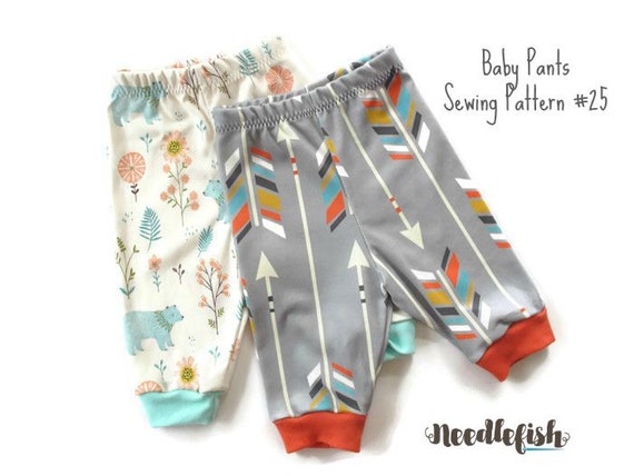 New! SEWING pants  Pattern sewing baby pants  Newborn baby pattern BABY pattern roomy PANTS