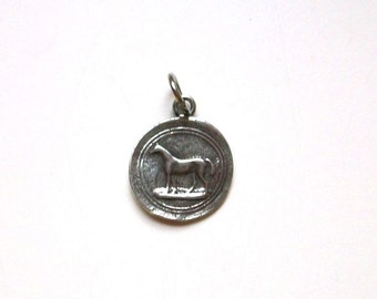 Horse Charm, Wax Seal Horse, Equestrian Jewelry, Equestrian Charm, Horse Pendant, Charm Bracelet