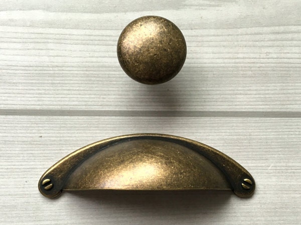 64 mm Schubladen Griff Küche Schrank Griffe Möbel Knäufe Knopf