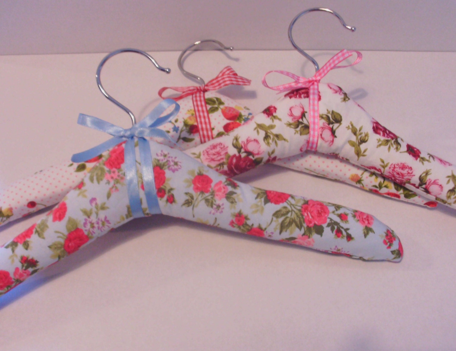 Padded Childs Coat Hanger by APPLEBLOOMCRAFTS on Etsy