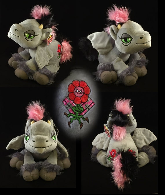 teddy demon plush