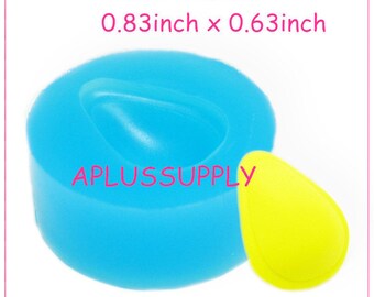 KYL037 Silicone Mold Candy Crush saga - Candy Yellow 21mm - Charms Air Dry Polymer Clay Mould, Bakery Mould Cookie Mould